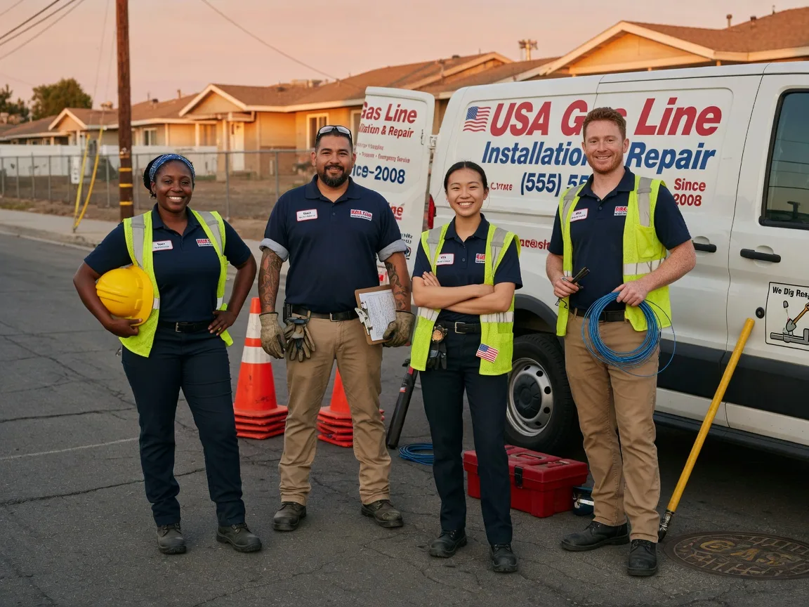 Gas Line Installation company in Colonia, NJ
